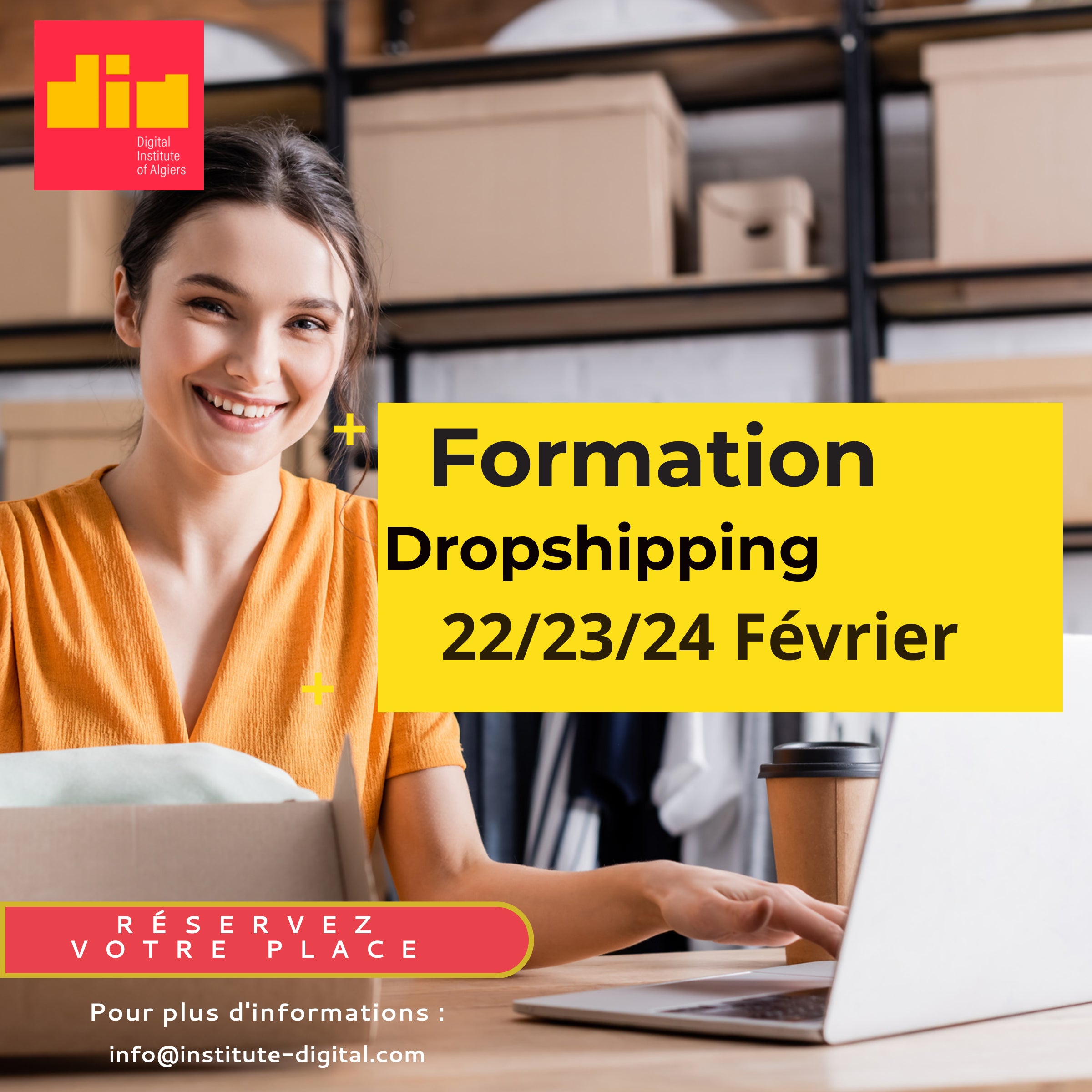 Formation/Workshop 👨‍🏫 DropShipping 🏆 🔥 (22/23/24 Février)